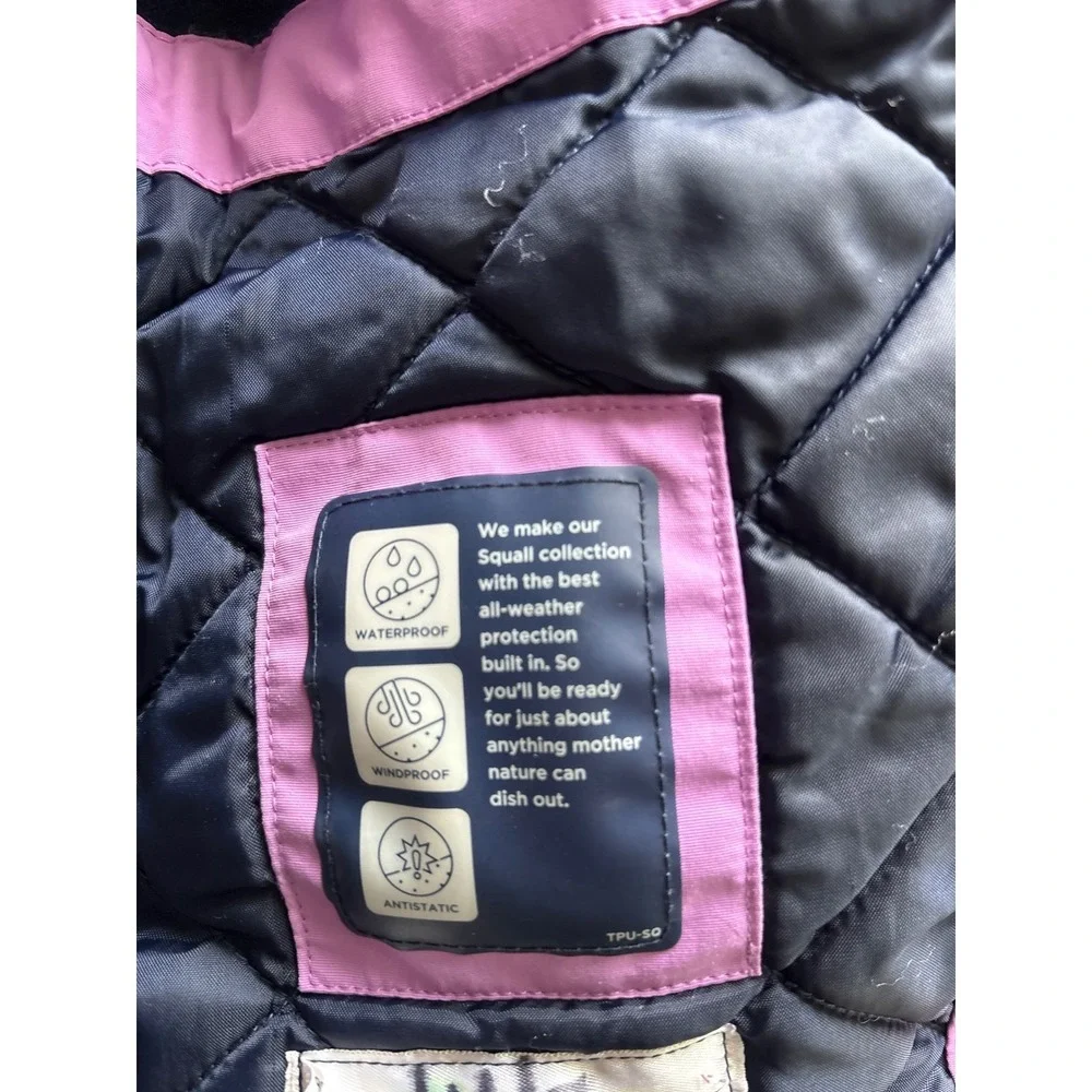 Lands End Kids Girls Waterproof Windproof Insulated Parka Jacket‎ Sz. M8-10